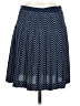 J.Crew 100% Polyester Polka Dots Blue Casual Skirt Size 2 - photo 1