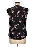 Candie's 100% Polyester Black Sleeveless Blouse Size M - photo 2