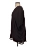 Vince. 100% Silk Black Burgundy 3/4 Sleeve Silk Top Size S - photo 5