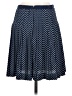 J.Crew 100% Polyester Polka Dots Blue Casual Skirt Size 2 - photo 2