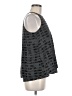 Piperlime 100% Polyester Gray Sleeveless Blouse Size M - photo 4