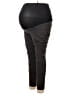 Motherhood Black Active Pants Size Med Maternity - photo 1