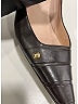Chanel Black Brown Vintage Leather Pointed Toe Pumps Size EU 38 - photo 4