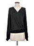 Current Air 100% Polyester Black Long Sleeve Blouse Size XS - photo 1