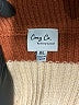 Cozy Casuals Color Block Brown Pullover Sweater Size Med - Lg - photo 7