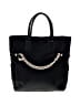 Falor 100% Leather Black Leather Tote One size - photo 1