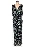 Unbranded Floral Black Jumpsuit Size M (estimated) - photo 1