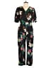 Worthington Tropical Black Jumpsuit Size M - photo 1