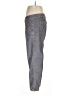 Time and Tru 100% Recycled Polyester Gray Jeans Size 12 - photo 5