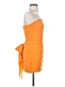 Lulus Orange Cocktail Dress Size S - photo 4