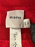 Maeve Hearts Red Sweatshirt Size XXS - photo 4