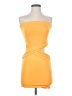 Lulus Solid Orange Cocktail Dress Size S - photo 1