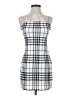 Shein Houndstooth White Casual Dress Size XS - photo 1