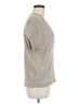 Brunello Cucinelli 100% Cotton Gray Short Sleeve Top Size M - photo 4