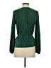 Zara Green Long Sleeve Blouse Size S - photo 2