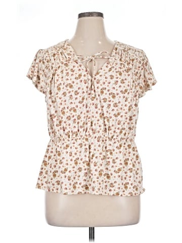 Lane Bryant Short Sleeve Blouse (view 1)