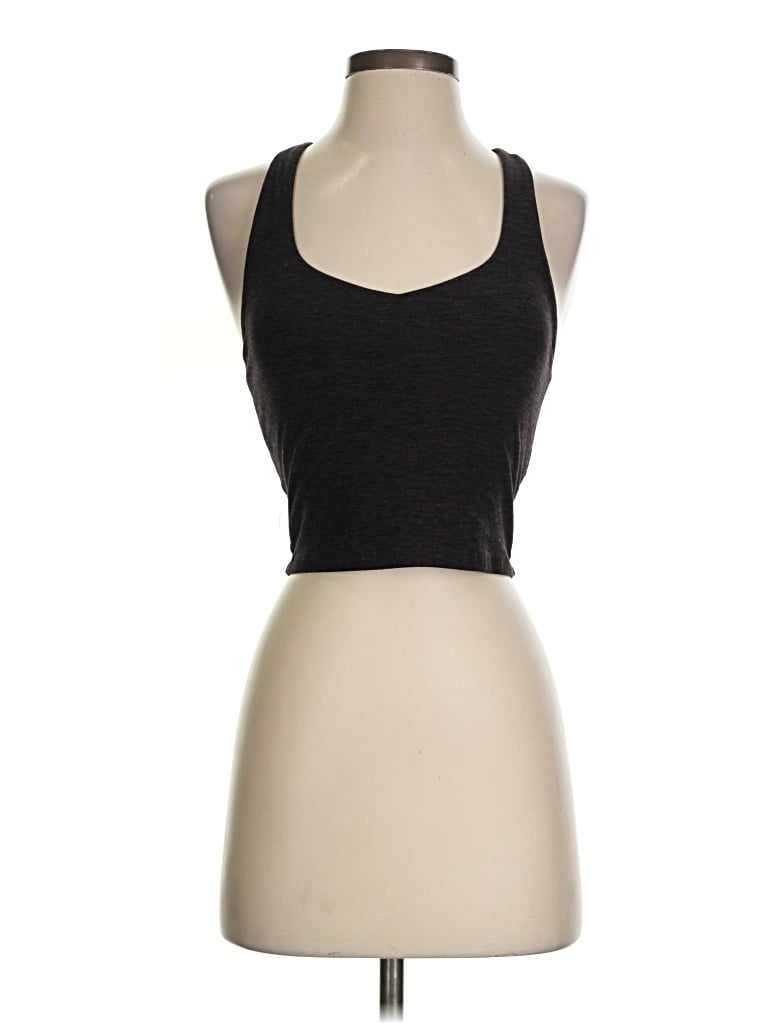 Pre-owned Fabletics Tank Top Black Halter Neckline Tops