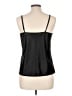 Sans Souci 100% Polyester Black Sleeveless Blouse Size L - photo 2