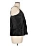 Sans Souci 100% Polyester Black Sleeveless Blouse Size L - photo 4
