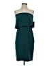 Lulus Solid Teal Cocktail Dress Size S - photo 1