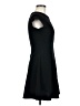 Aqua Solid Black Casual Dress Size M - photo 4