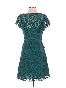 red lace tea length dress DEJA DRESS main image 0