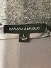 Banana Republic 100% Polyester Gray Long Sleeve Blouse Size L - photo 7
