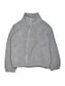 Runway 100% Polyester Gray Track Jacket Size 16 - 18 - photo 1