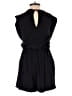 Le Lis Solid Black Romper Size M - photo 2