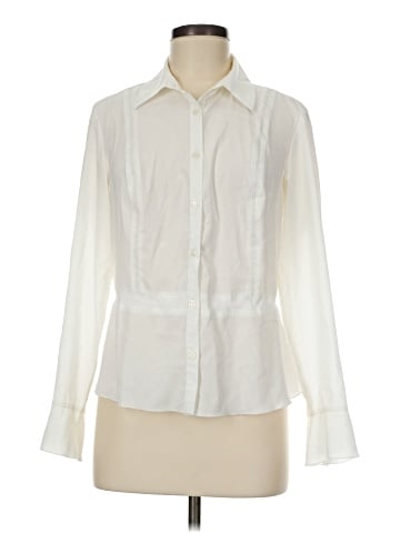 Sag Harbor Long Sleeve Blouse (view 1)