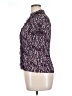 East5th Animal Print Purple Short Sleeve Blouse Size 1X Petite - photo 5