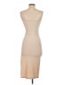 Shein Solid Tan Cocktail Dress Size 2 - photo 2