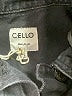 Cello Jeans 100% Cotton Black Denim Jacket Size M - photo 6