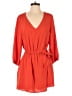 Evereve Solid Red Orange Romper Size M - photo 1