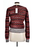 Tory Burch Stripes Red Pullover Sweater Size L - photo 2