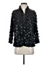 Staples Black 3/4 Sleeve Blouse Size S - photo 1