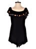 Forever 21 100% Rayon Black Romper Size M - photo 1