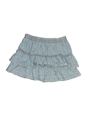 Fleur Denim Skirt (view 2)