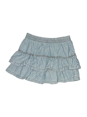 Fleur Denim Skirt (view 1)