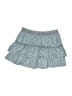 Fleur Solid Blue Denim Skirt Size 4 - 5 - photo 1