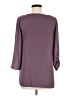 Hippie Rose 100% Polyester Purple 3/4 Sleeve Blouse Size M - photo 2