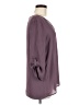 Hippie Rose 100% Polyester Purple 3/4 Sleeve Blouse Size M - photo 4