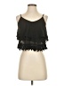 Glamorous Black Sleeveless Blouse Size S - photo 1