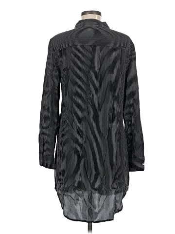 Equipment Long Sleeve Silk Top (view 2)