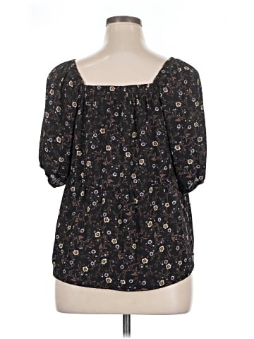 Bobeau Short Sleeve Blouse (view 2)