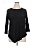 Bobeau Black 3/4 Sleeve T-Shirt Size XL - photo 1