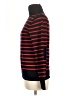 J.Crew Stripes Red Pullover Sweater Size L - photo 2