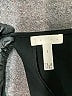 Leith 100% Polyester Black Casual Dress Size S - photo 7
