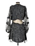 Bardot 100% Polyester Polka Dots Gray Cocktail Dress Size 12 - photo 2