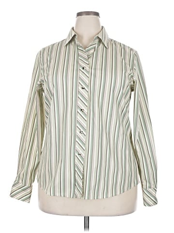 Foxcroft Long Sleeve Blouse (view 1)